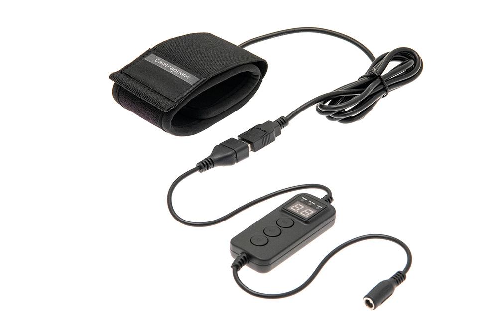 Sistema Lens Heater con controller e fascia riscaldante